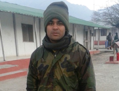 Brave Soldier Sandeep Shetty(24) of Hassan killed due to heavy snowfall in Jammu